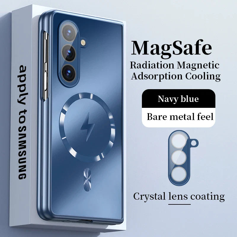 Magnetic Wireless Charging Case For Samsung