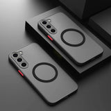 Magsafe Magnetic matte shock-resistant case for Samsung