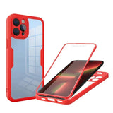 Clear Screen Protector Transparent Case For iPhone