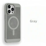 Cooling Mesh Heat Dissipation Magnetic Case for iPhone