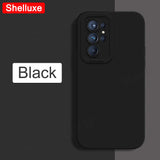 Shelluxe Square Liquid Silicone Soft Silky Feel Case For Samsung