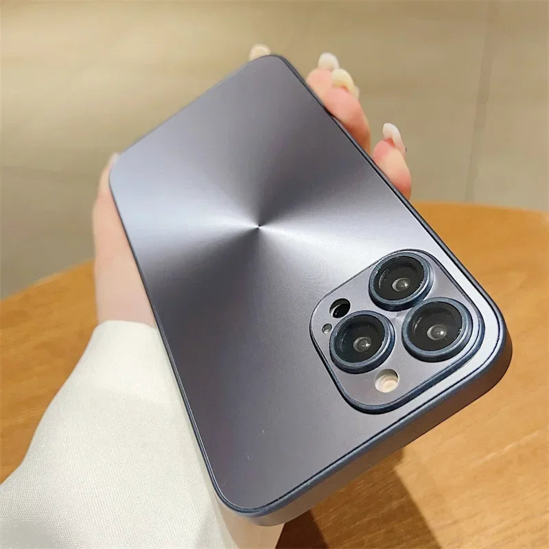 Comes With Lens Film  Hard Back Cover iPhone Case