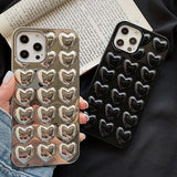 Cute 3D Love Heart Candy Case For iPhone