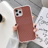 Waffle Shoe Sole Silicone Back for iPhone