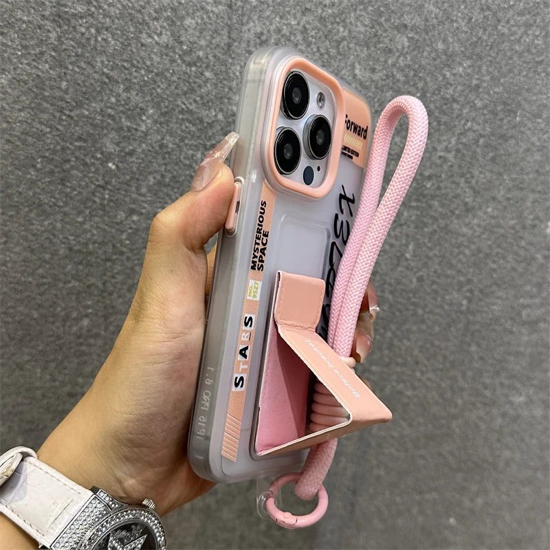 Wrist Strap Lanyard bumper Case for iPhone
