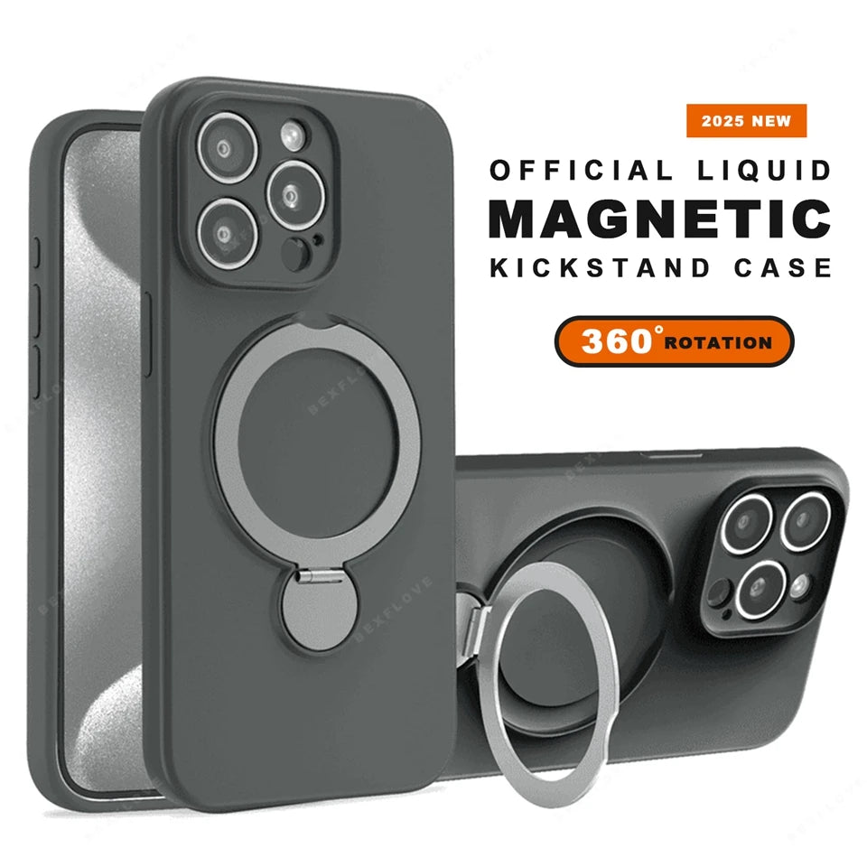 For Magsafe Stand Phone Case For iPhone