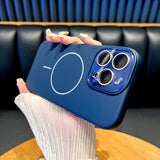 Liquid Silicone Magsafe Charge Covers Case for iPhone