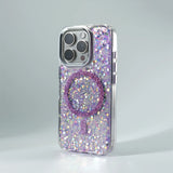 Glitter Foils MagSafe Magnetic Wireless Charging Case for iPhone