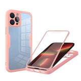 Clear Screen Protector Transparent Case For iPhone