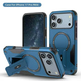 Magsafe Stand Invisible  Wireless Charging Anti-fall Case For iPhone