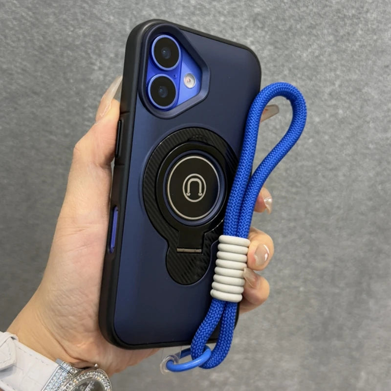 Magsafe Magnetic Wrist Strap Cord  Rope Stand Holder Case for iPhone