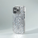 Glitter Foils MagSafe Magnetic Wireless Charging Case for iPhone