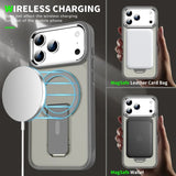 Folding Stand Matte Magnetic  Magsafe Case for iPhone