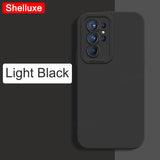 Shelluxe Square Liquid Silicone Soft Silky Feel Case For Samsung