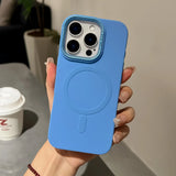 For Magsafe Charging Magnetic Desert case for iPhone