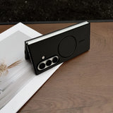 Ultra Thin Carbon Fiber Magnetic Shockproof Protection Case For Samsung