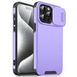 Slide Camera Shockproof Protective Case For iPhone