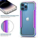 Durable Aluminium Frame Soft TPU Shockproof Case For iPhone