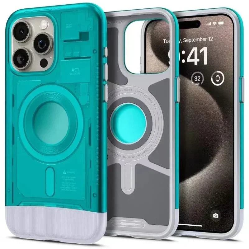 Shockproof Magnetic Hard Shell Protective Case for iphone