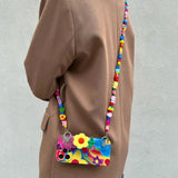 The New Little Yellow Flower Wristband With Lanyard Phone Case For iPhone