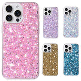 Starry Glitter Pink Sequin Phone Case For IPhone