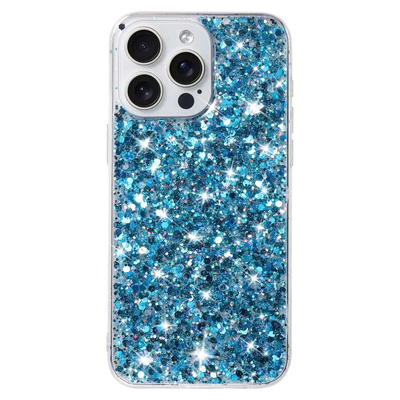 Starry Glitter Pink Sequin Phone Case For IPhone