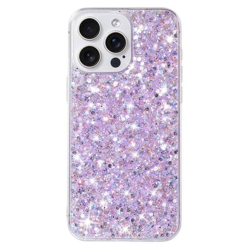 Starry Glitter Pink Sequin Phone Case For IPhone