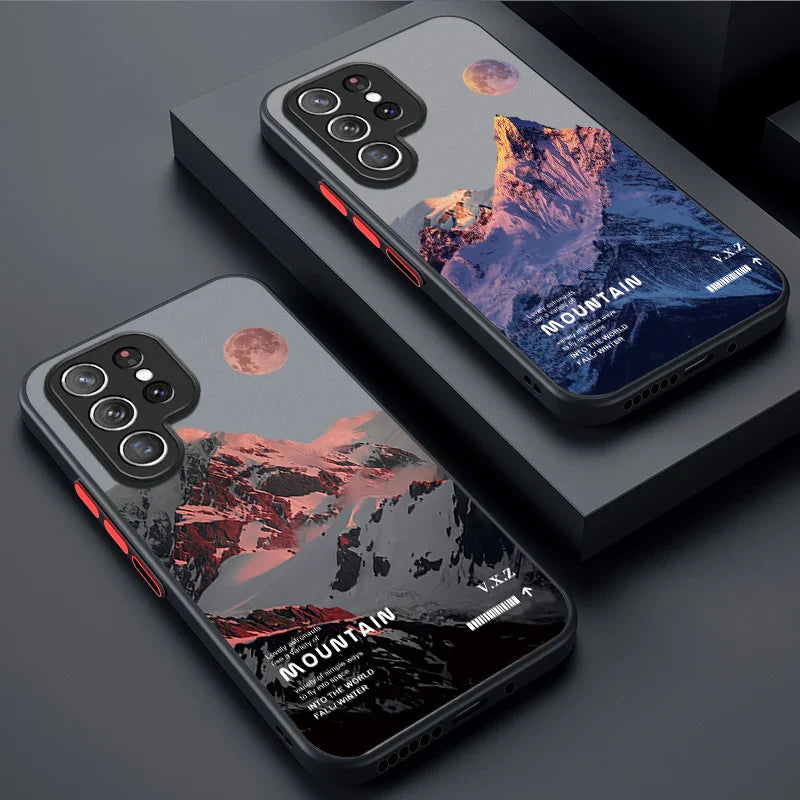 Sunset Snow Mountain Landscape Case for Samsung Galaxy