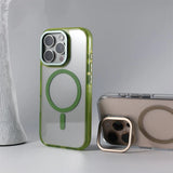 Transparent Magnetic Invisible Lens Clear Non-slip Case for iPhone