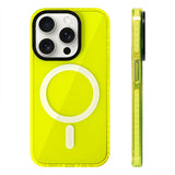 Transparent Neon Color Soft Silicone Bumper Case for iPhone