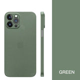 Ultra Thin Slim Clear PP Case For iPhone