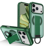 Creative Ring Holder Stand Compatible MagSafe Charging Case For iPhone
