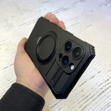 Magnetic suction holderhockproof armor Magsafe Case for iPhone