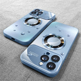 Camera Glass Film Magnetic Magsafe Case for iPhone