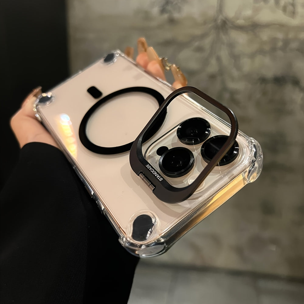 Magsafe Magnetic 4-Corners Camera Stand Holder  case for iPhone