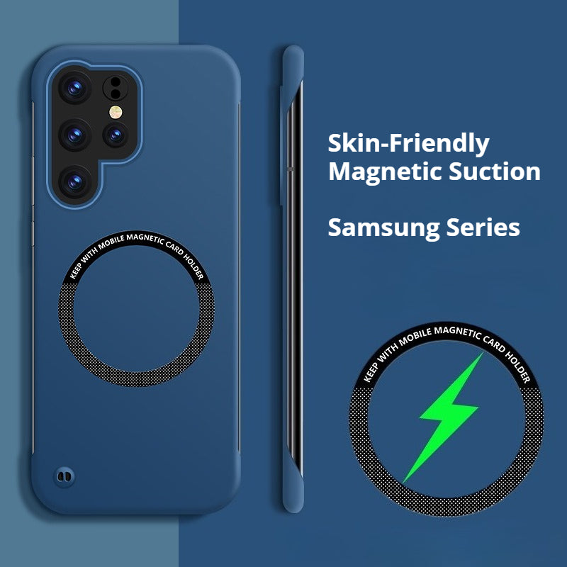 Ultra Thin Hard PC Magnetic Frameless Phone Case for Samsung