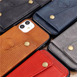 Stylish Multi-Functional Leather Card Holder, Wallet, and Phone Case (3-In-1) for IPhone