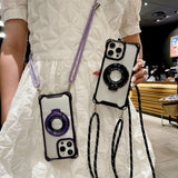 Traveler Magnetic Clip Crossbody Phone Case for IPhone