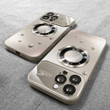Camera Glass Film Magnetic Magsafe Case for iPhone