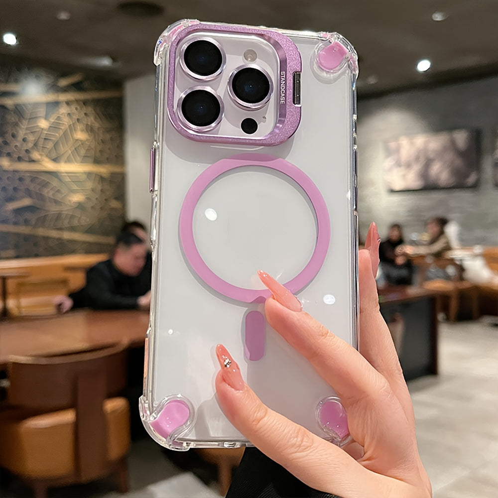 Magsafe Magnetic 4-Corners Camera Stand Holder  case for iPhone