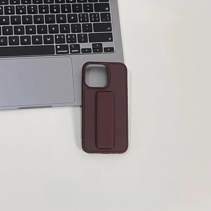 Colorful Candy Foldable Wrist Stand Case for iPhone