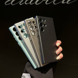 Corrugated Textured Frosted Shockproof Phone Case for Samsung