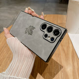 New Maple Leaf Leather Phone Case for Samsung