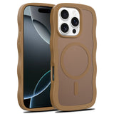 2.0 Anti-fall Frosted Skin-feel Magnetic Mobile Phone Case for IPhone