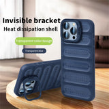 Invisible bracket coolingprotective case a Case for iPhone
