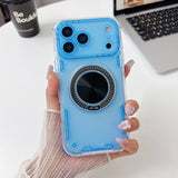 360° Transparent Mecha Phone  Gadget Safety Durable Case for iPhone