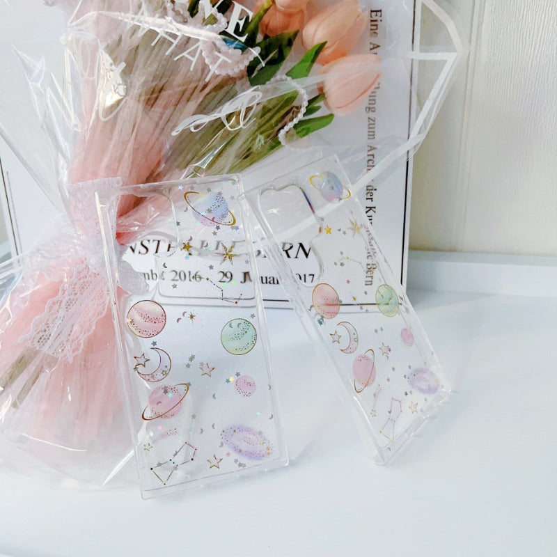 Premium Planet Transparent Phone Case for Samsung