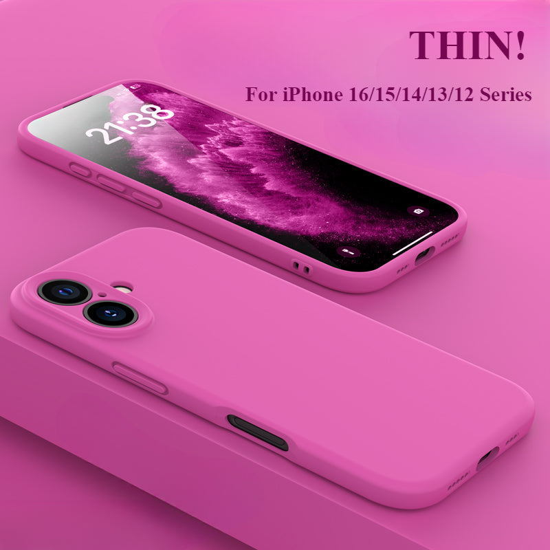 New Silicone Shockproof Thin Case For iPhone