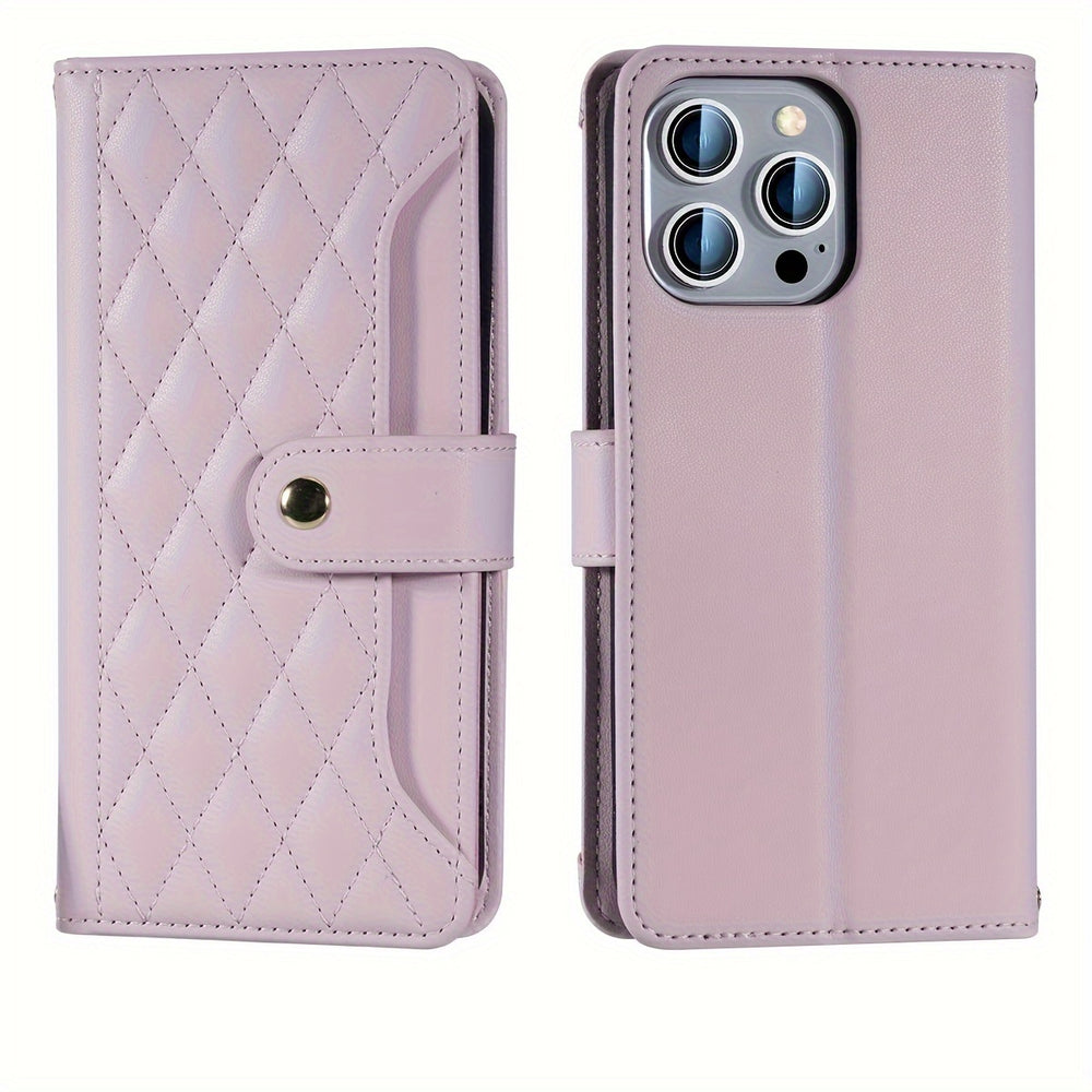 Wallet Holder Handbag Crossbody Case for iPhone