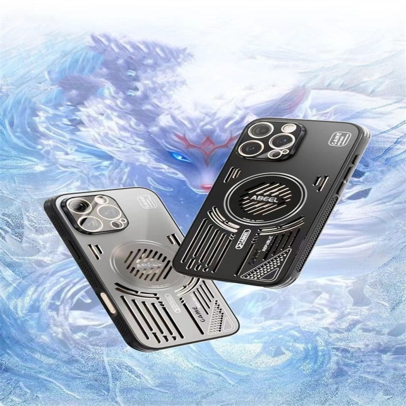 360-Degree Rotating Magnetic Bracket Case for iPhone